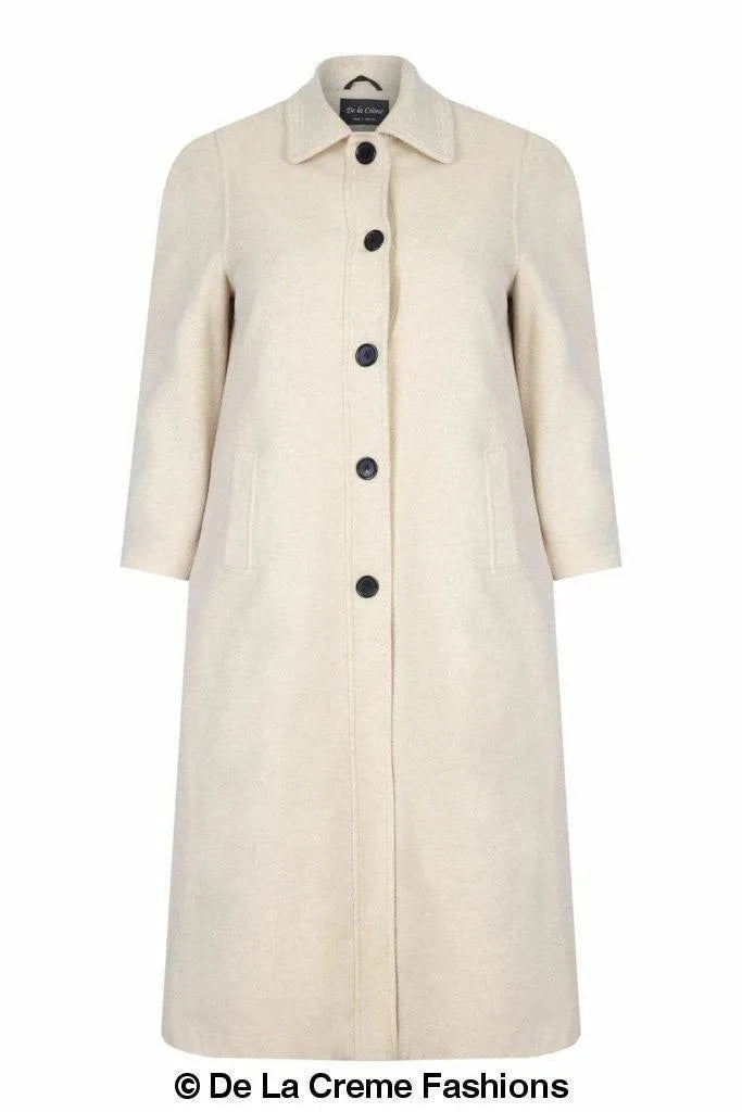 Plus Size Wool Cashmere Coat - Curve Inclusive | Femstylo