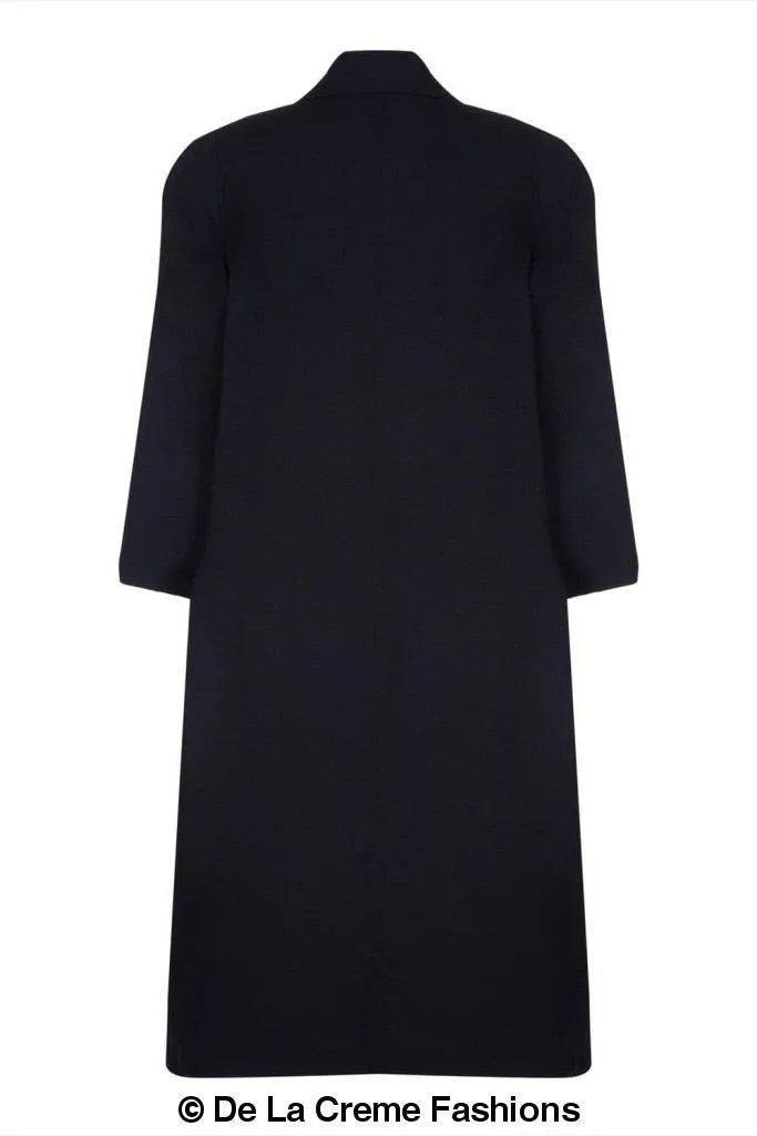 Plus Size Wool Cashmere Coat - Curve Inclusive | Femstylo