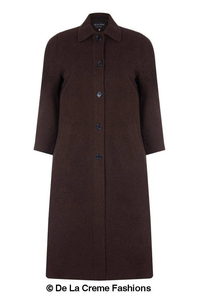 Plus Size Wool Cashmere Coat - Curve Inclusive | Femstylo