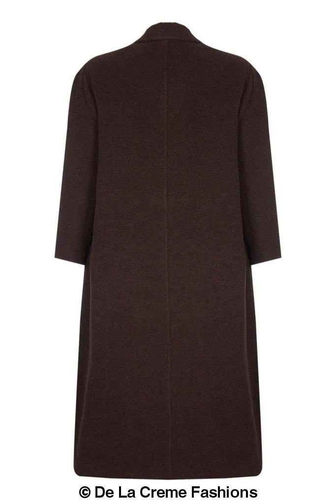 Plus Size Wool Cashmere Coat - Curve Inclusive | Femstylo