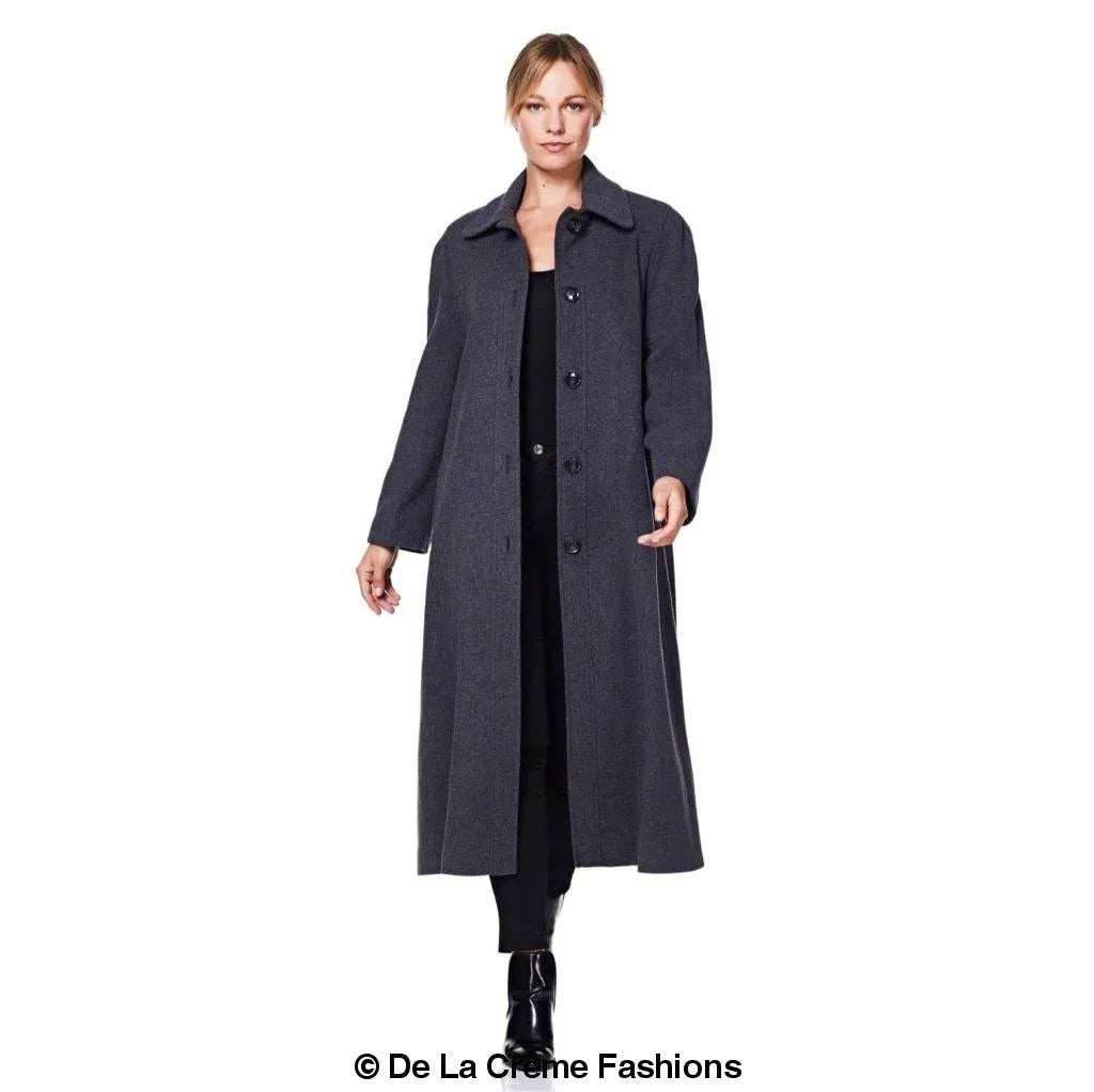 Plus Size Wool Cashmere Coat - Curve Inclusive | Femstylo