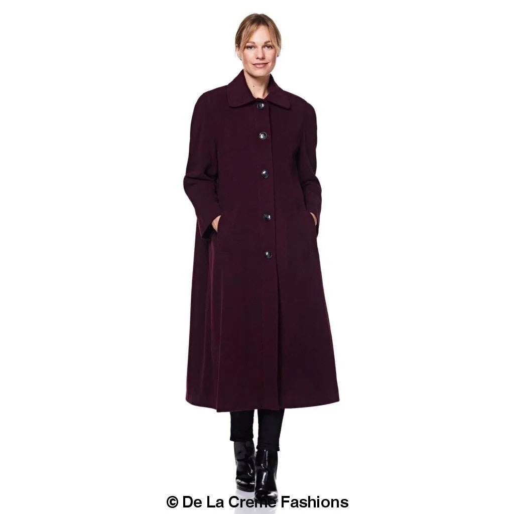 Plus Size Wool Cashmere Coat - Curve Inclusive | Femstylo