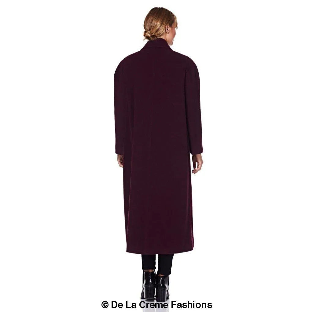 Plus Size Wool Cashmere Coat - Curve Inclusive | Femstylo