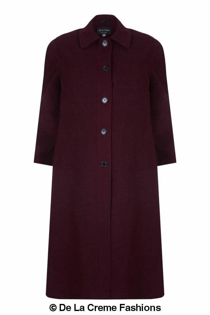 Plus Size Wool Cashmere Coat - Curve Inclusive | Femstylo