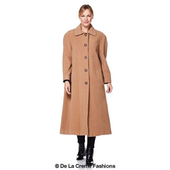 Plus Size Wool Cashmere Coat - Curve Inclusive | Femstylo