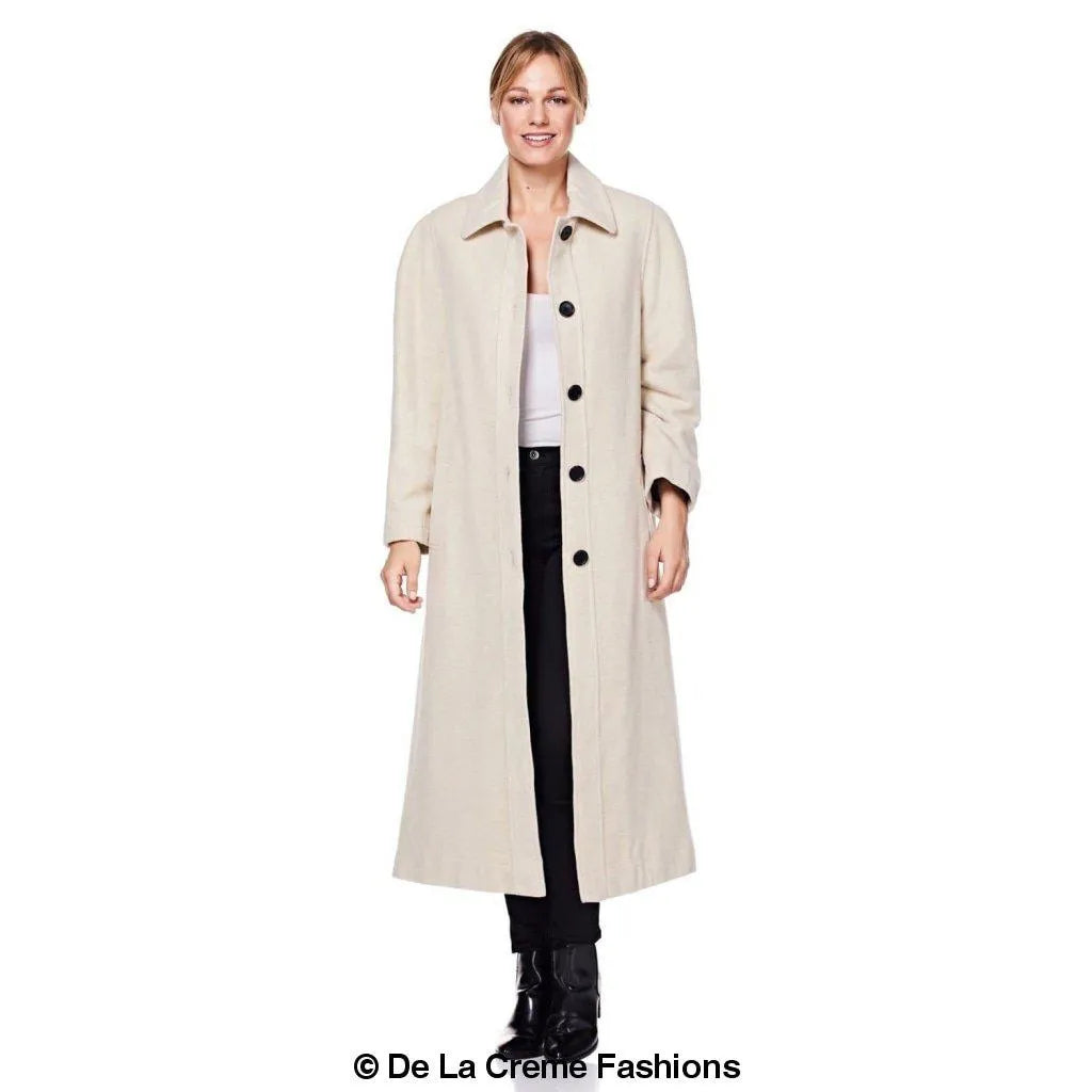 Plus Size Wool Cashmere Coat - Curve Inclusive | Femstylo