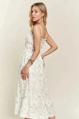 Floral Sweetheart Cami Dress – Smocked Bodice | Summer Style