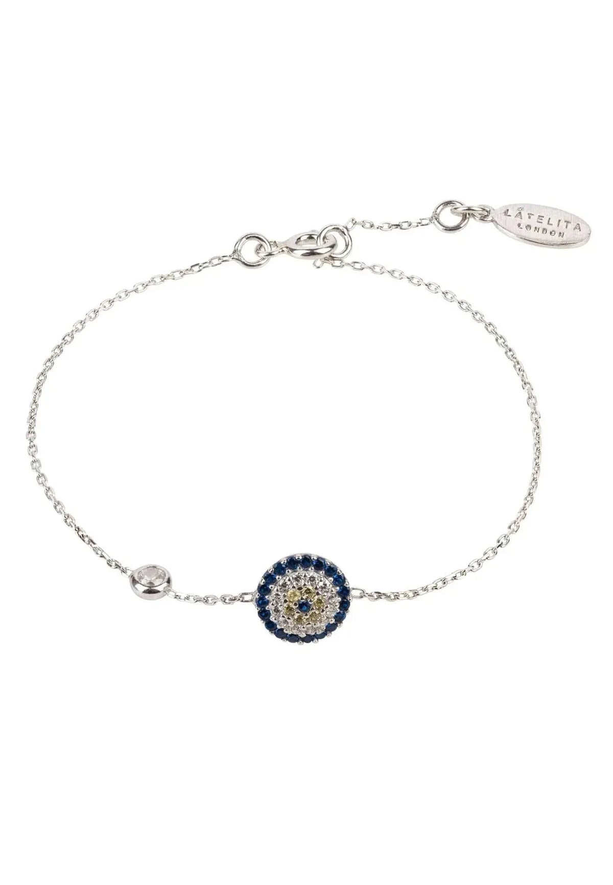 Evil Eye Bracelet Silver - Femstylo