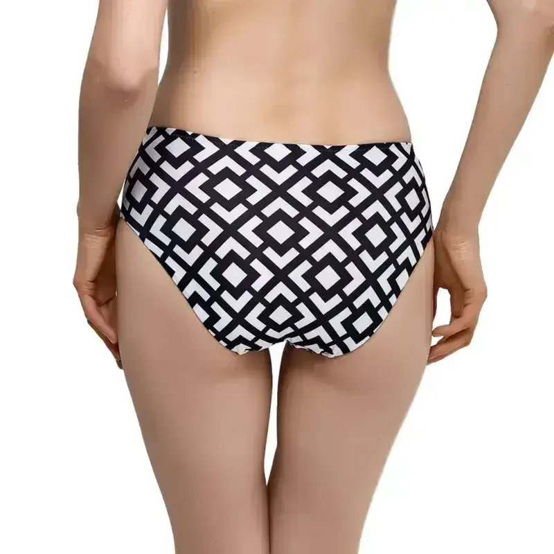 High Waist Bikini Bottom Lauma Swim Beach Party - Femstylo