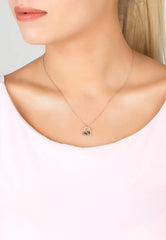 Heart Mum Pendant Necklace Rosegold - Femstylo