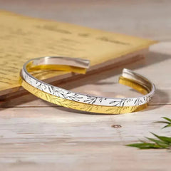 Custom Engraved Bridesmaid Bracelet – Personalized Sterling Silver Cuff