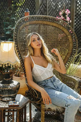 Lace Longline Corset Bralette - Femstylo