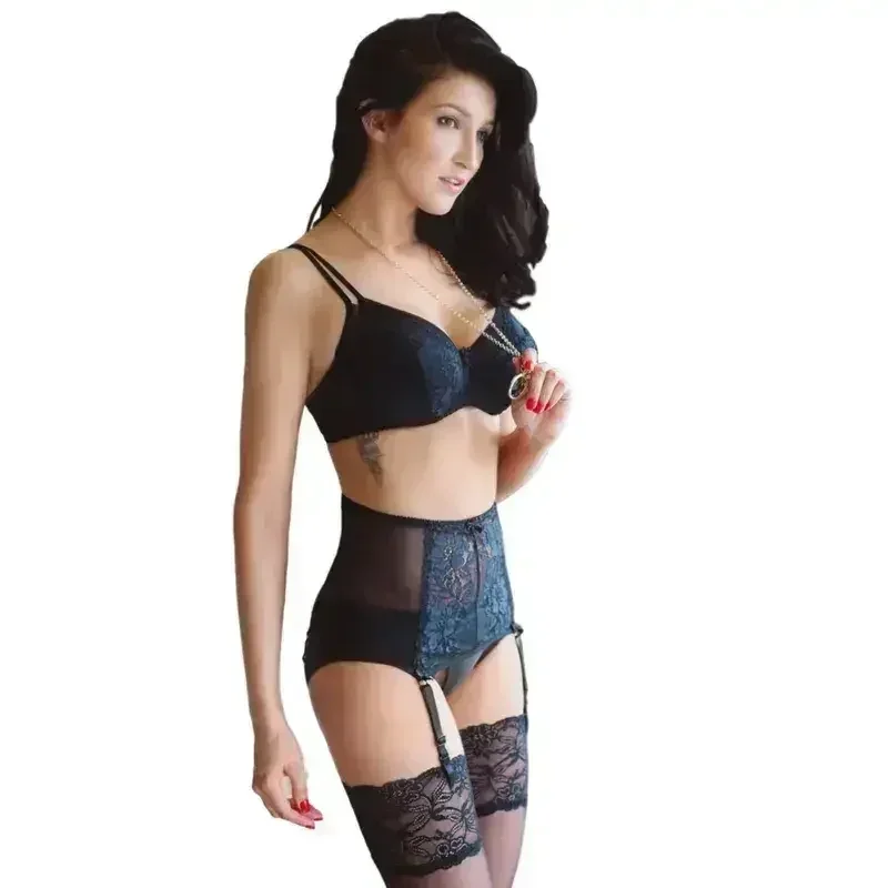Lace Overlay Plunge Bra Kostar Lacy Love - Femstylo