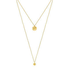 Layered North Star Bullet Necklace