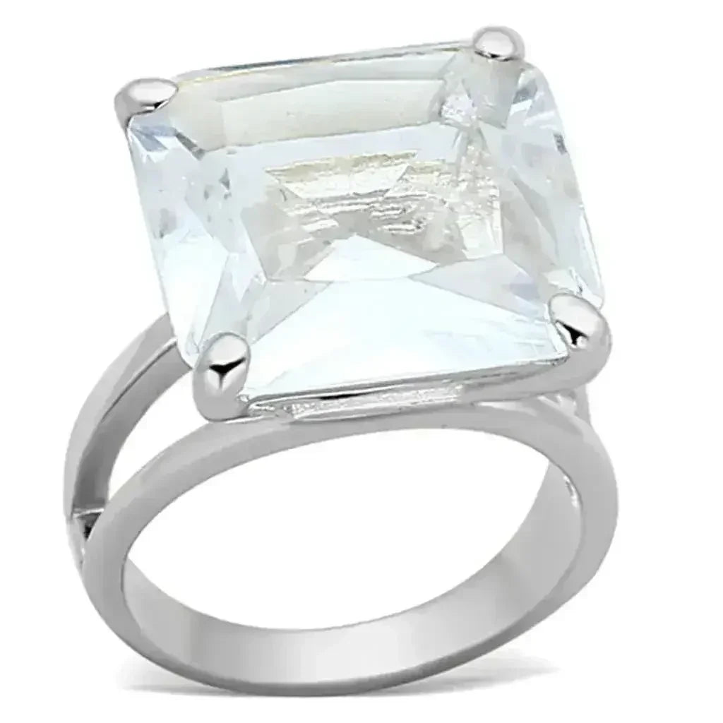 LOAS949 Silver 925 Sterling Silver Ring with - Femstylo