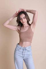 Offset Shoulder Brami Top - Femstylo