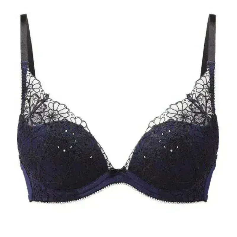Gossard Graphic Floral Padded Plunge Bra - Femstylo