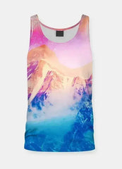 Pink Sky Sublimation Adult Tank Top - Femstylo