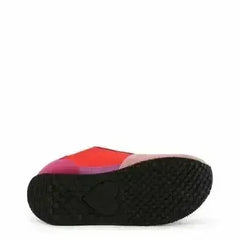 Pink Red Suede Sneakers - Femstylo