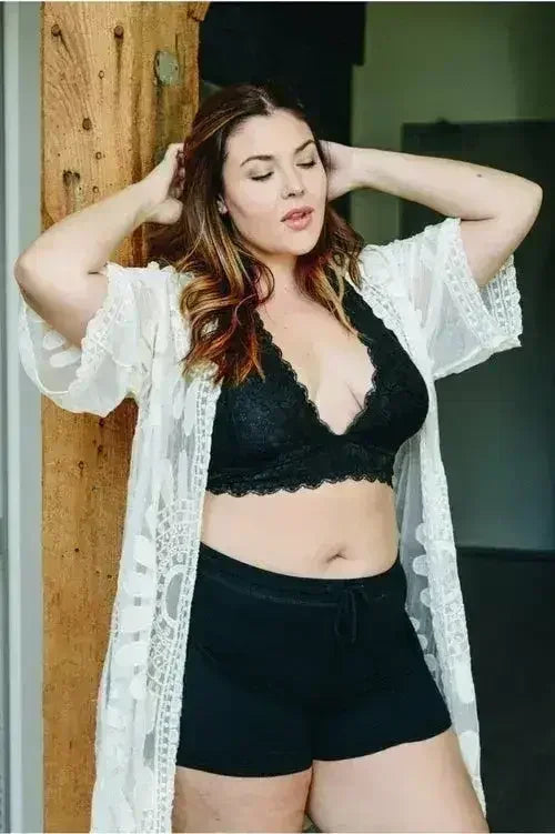 Plus Halter Top Bralette - Femstylo