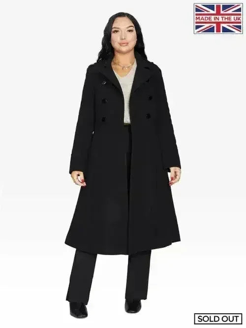 [PRE-ORDER] A-Line Double Breasted Coat - Femstylo