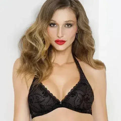 Lise Charmel Jolie Muse Sheer Mesh Lace Triangle Bra - Femstylo