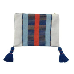 Black Striped Backstrap Clutch - Femstylo