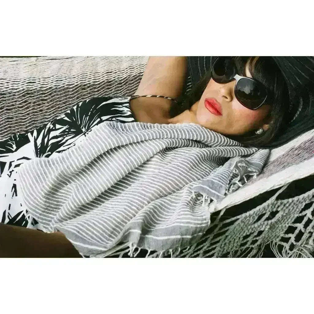 Ethiopian Stripe Wrap Scarf - Femstylo