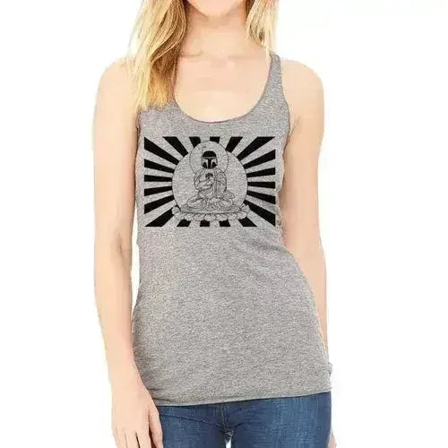 Boba Fett Buddha Star Wars tank top - Femstylo