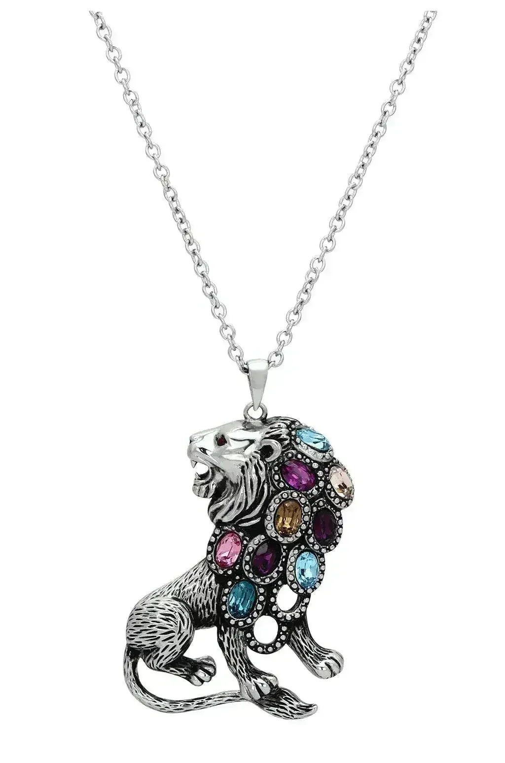 TK1125 - High polished (no plating) Stainless Steel Chain Pendant with - Femstylo
