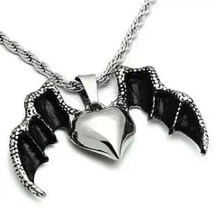 TK549 - High polished (no plating) Stainless Steel Chain Pendant with - Femstylo