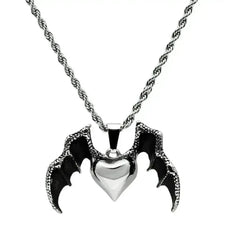TK549 - High polished (no plating) Stainless Steel Chain Pendant with - Femstylo